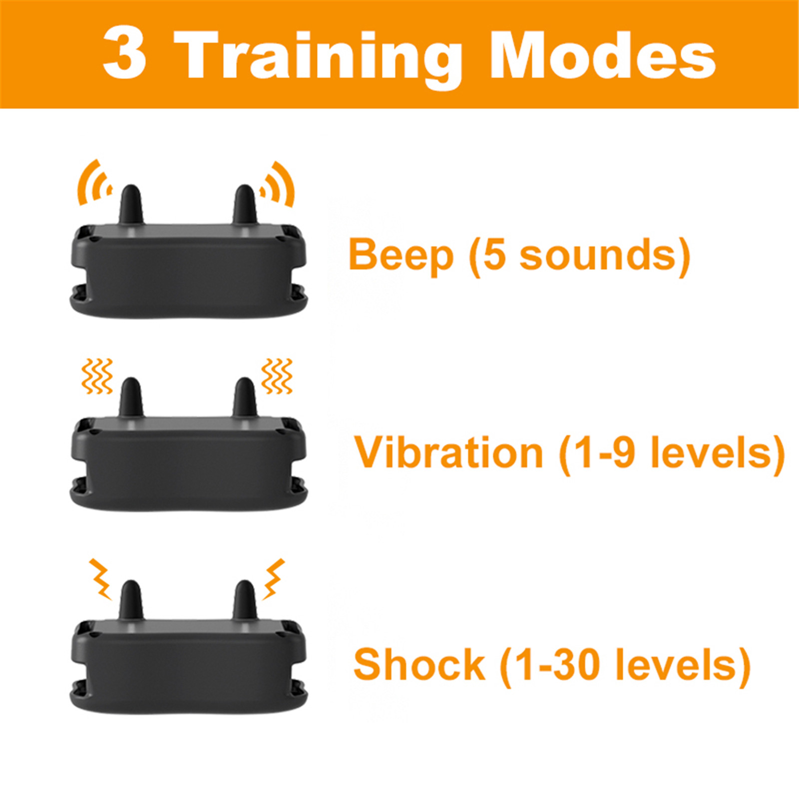 Introduzione al collare di addestramento per cani modello Mimofpet X201 (10)