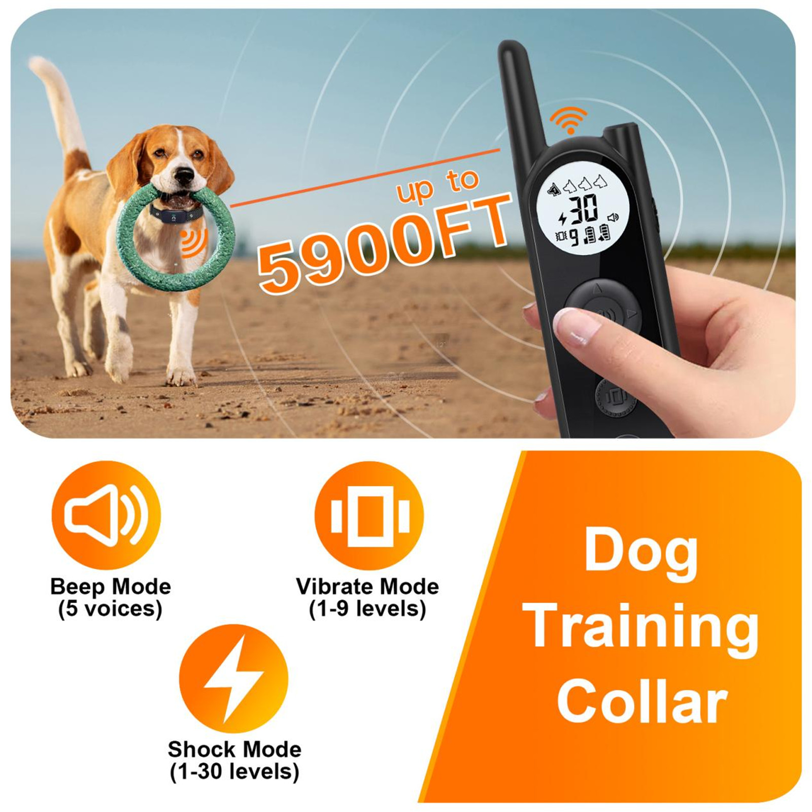 Introduzione sul recinto per cani wireless modello Mimofpet X302 (6)