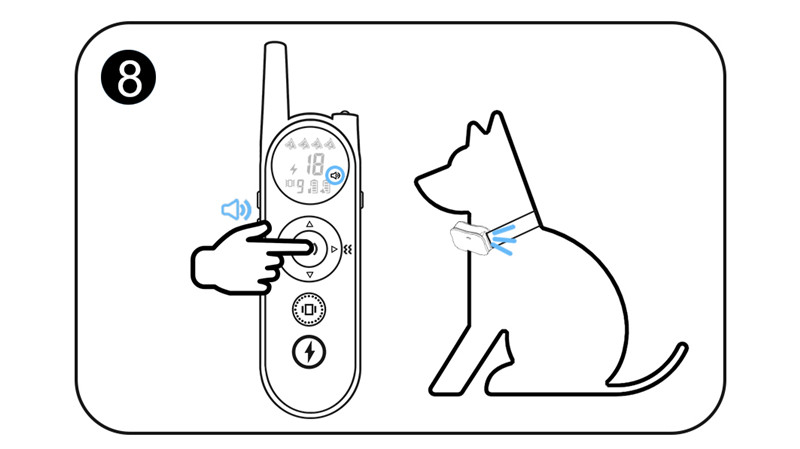 How to use Mimofpet dog training collarwireless dog fence of Model X1, X2, X3-01 (4)