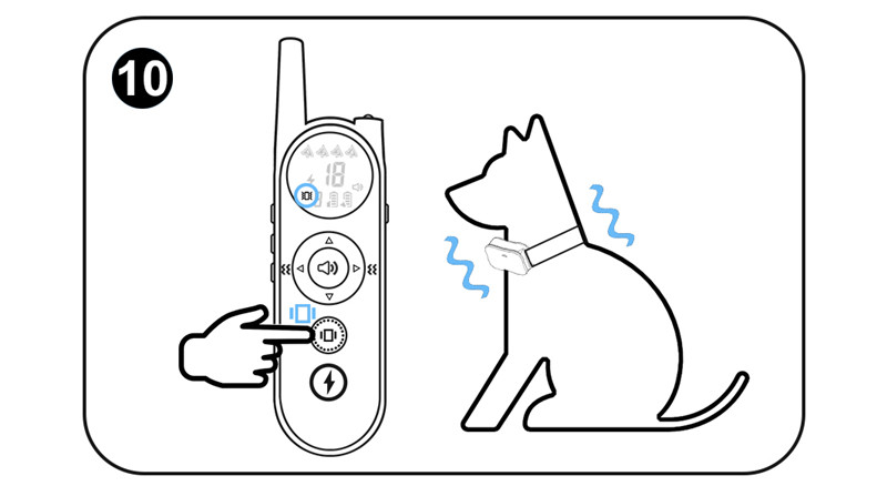 How to use Mimofpet dog training collarwireless dog fence of Model X1, X2, X3-01 (6)